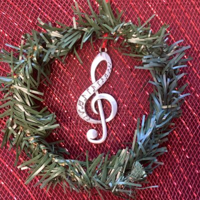 Music Note Ornament