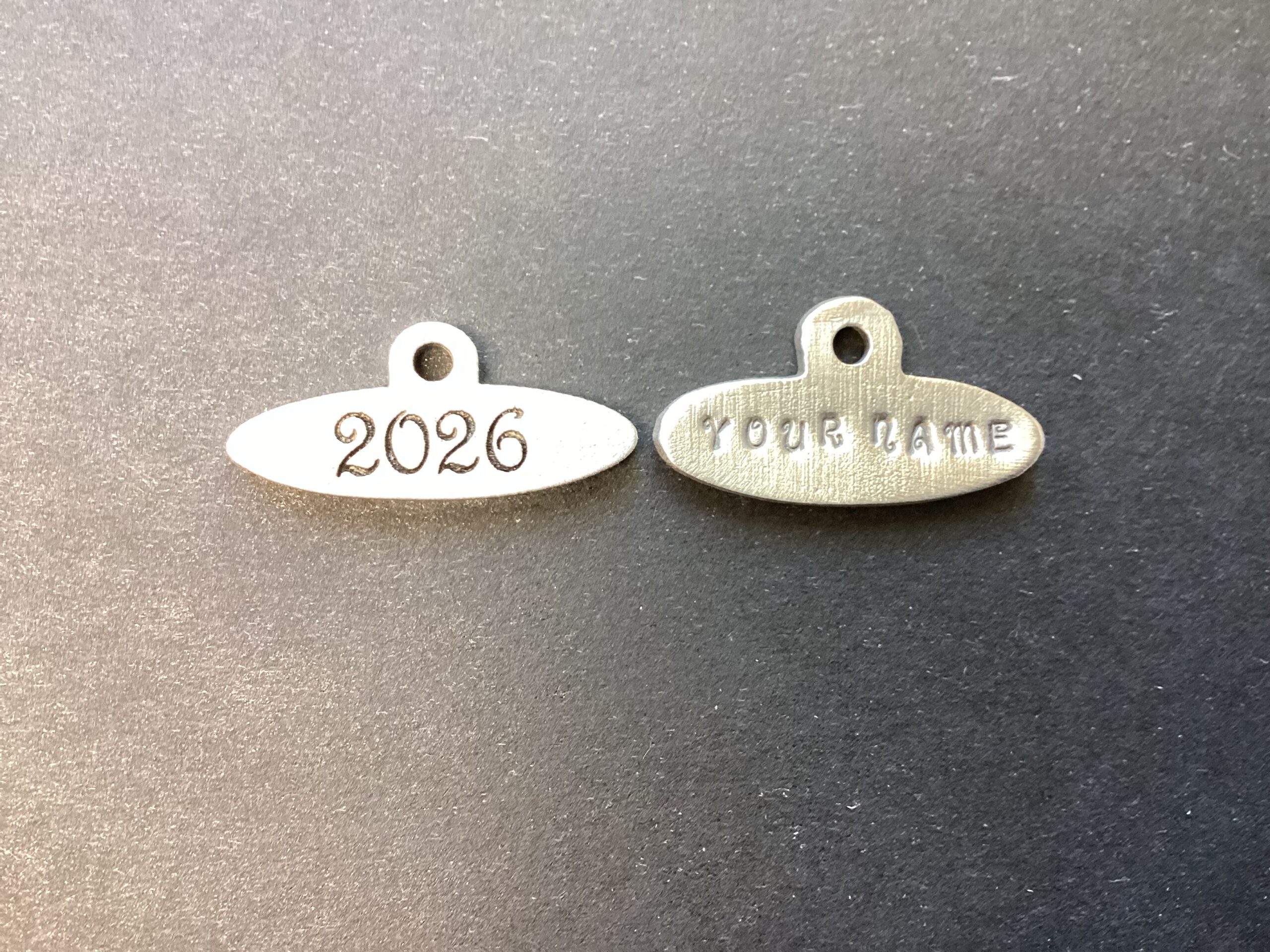 2026 Pewter Charm